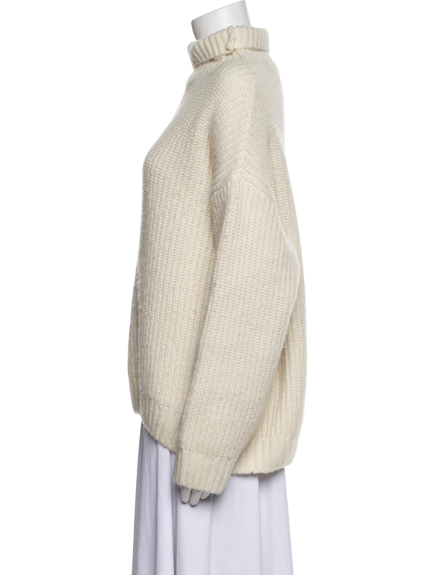 Anine Bing Alpaca Turtleneck Sweater