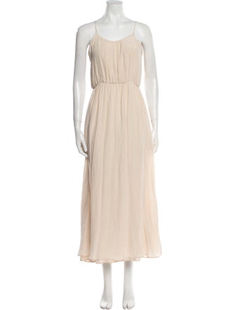 Anine Bing Silk Long Dress