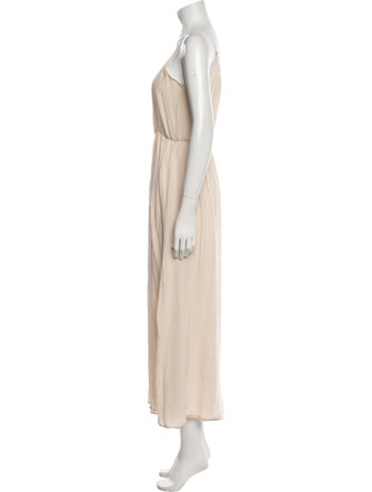 Anine Bing Silk Long Dress