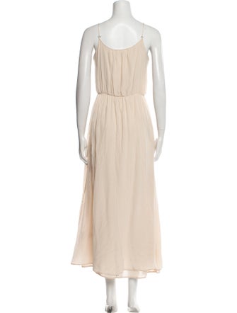 Anine Bing Silk Long Dress