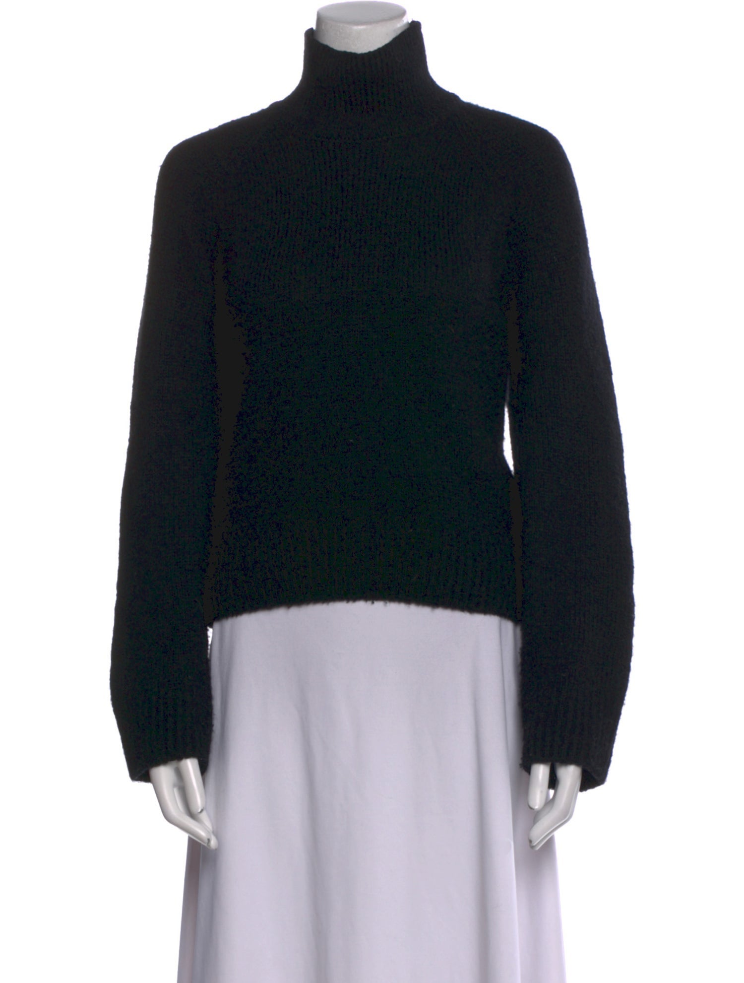 Anine Bing Wool Mock Neck Sweater