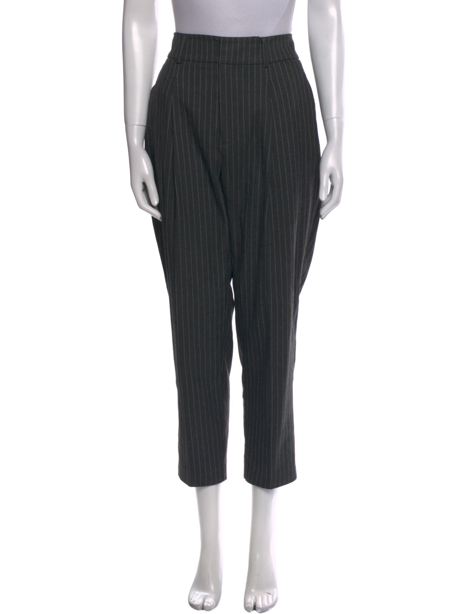 Anine Bing Striped Straight Leg Pants