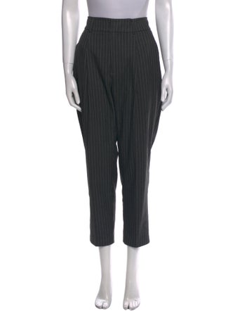 Anine Bing Striped Straight Leg Pants