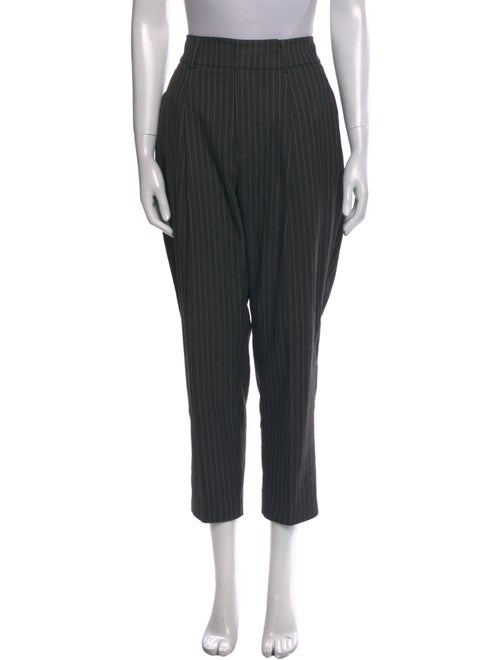 Anine Bing Striped Straight Leg Pants