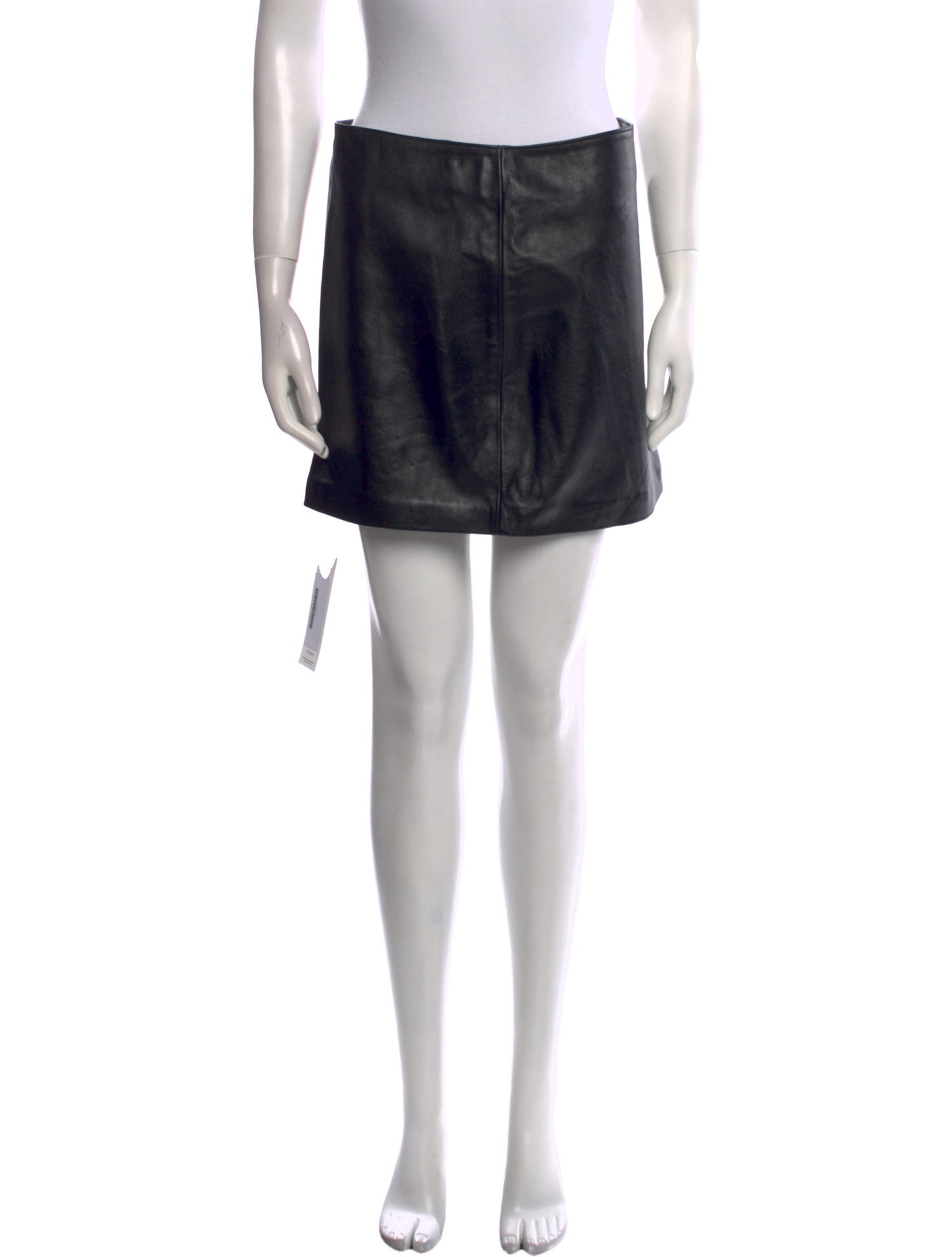 Anine Bing Leather Mini Skirt