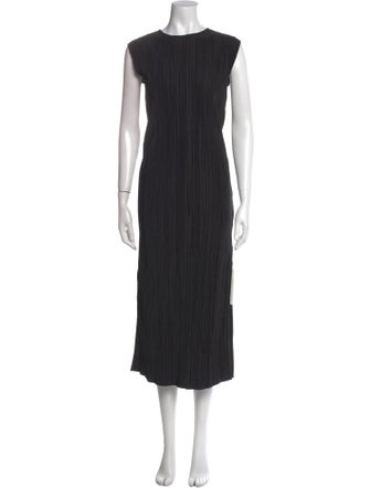 Anine Bing Striped Midi Length Dress