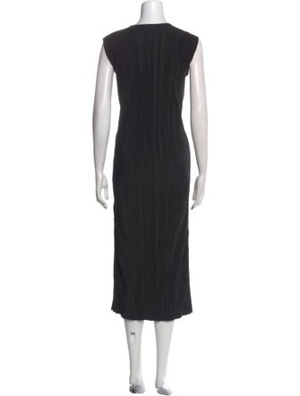 Anine Bing Striped Midi Length Dress