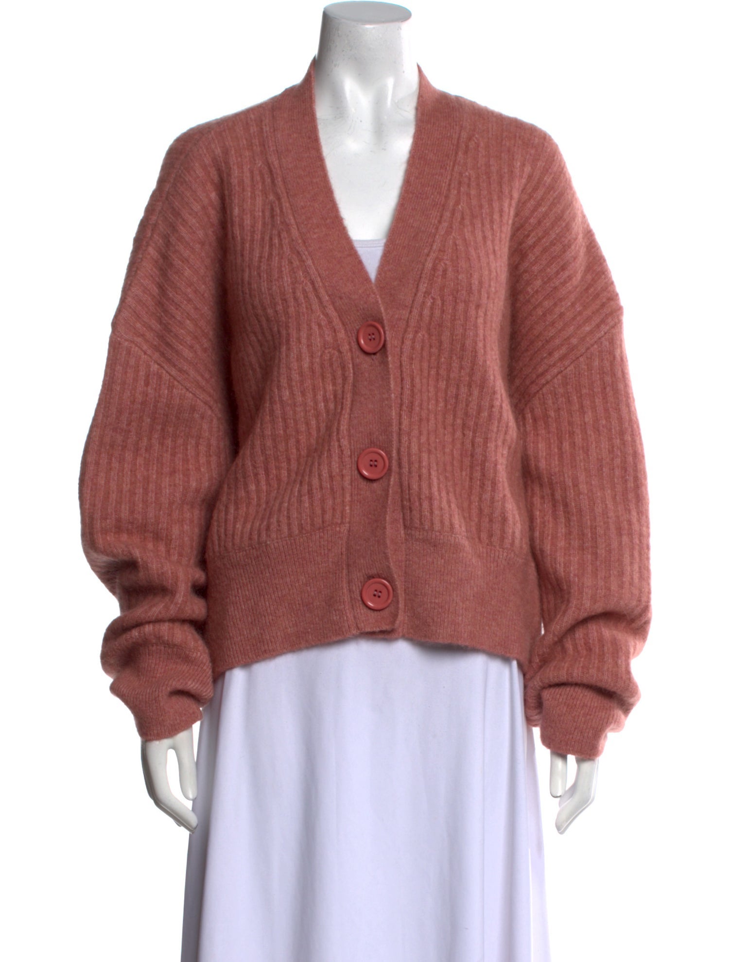 Anine Bing Mohair V-Neck Sweater
