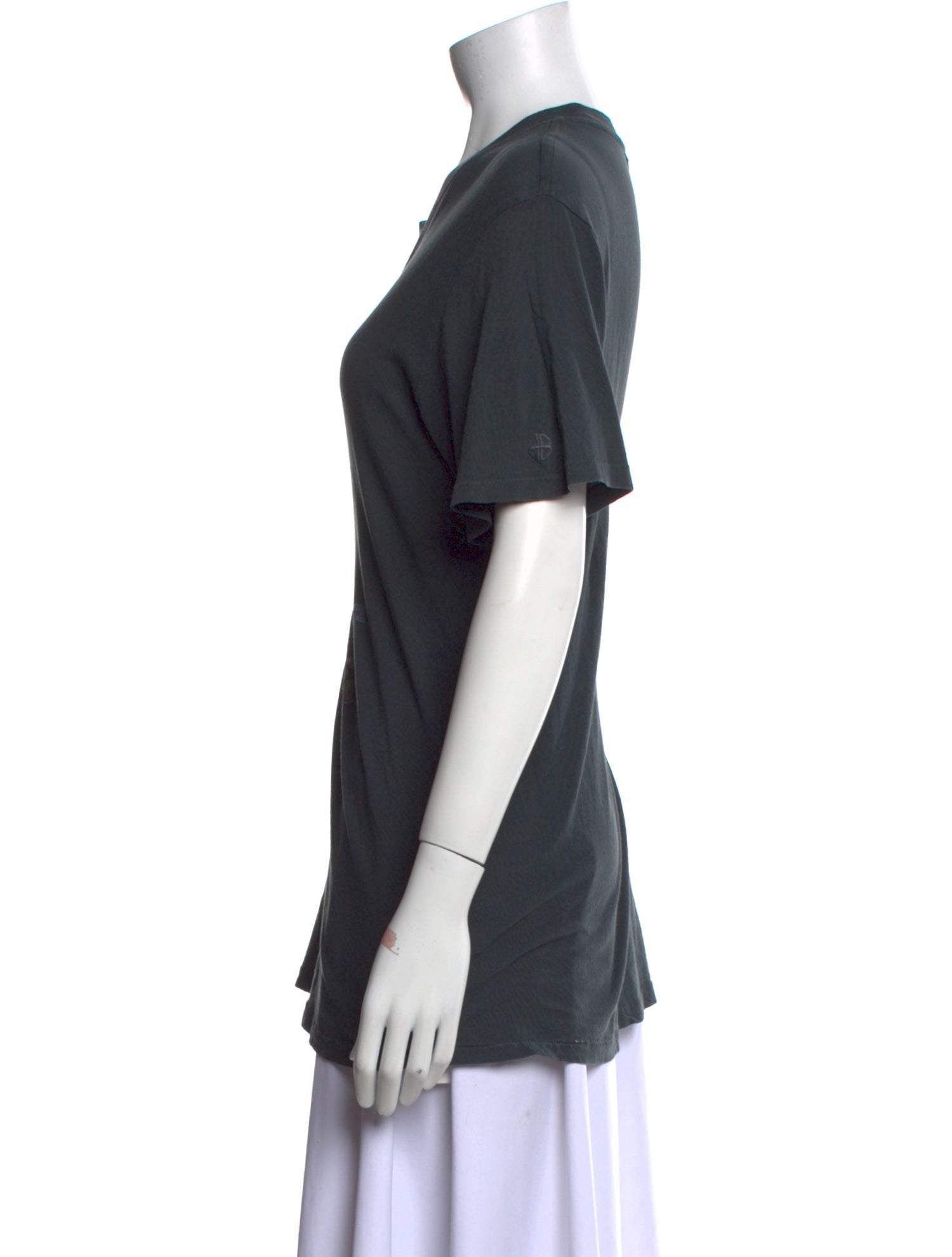 Anine Bing Graphic Print Crew Neck T-Shirt