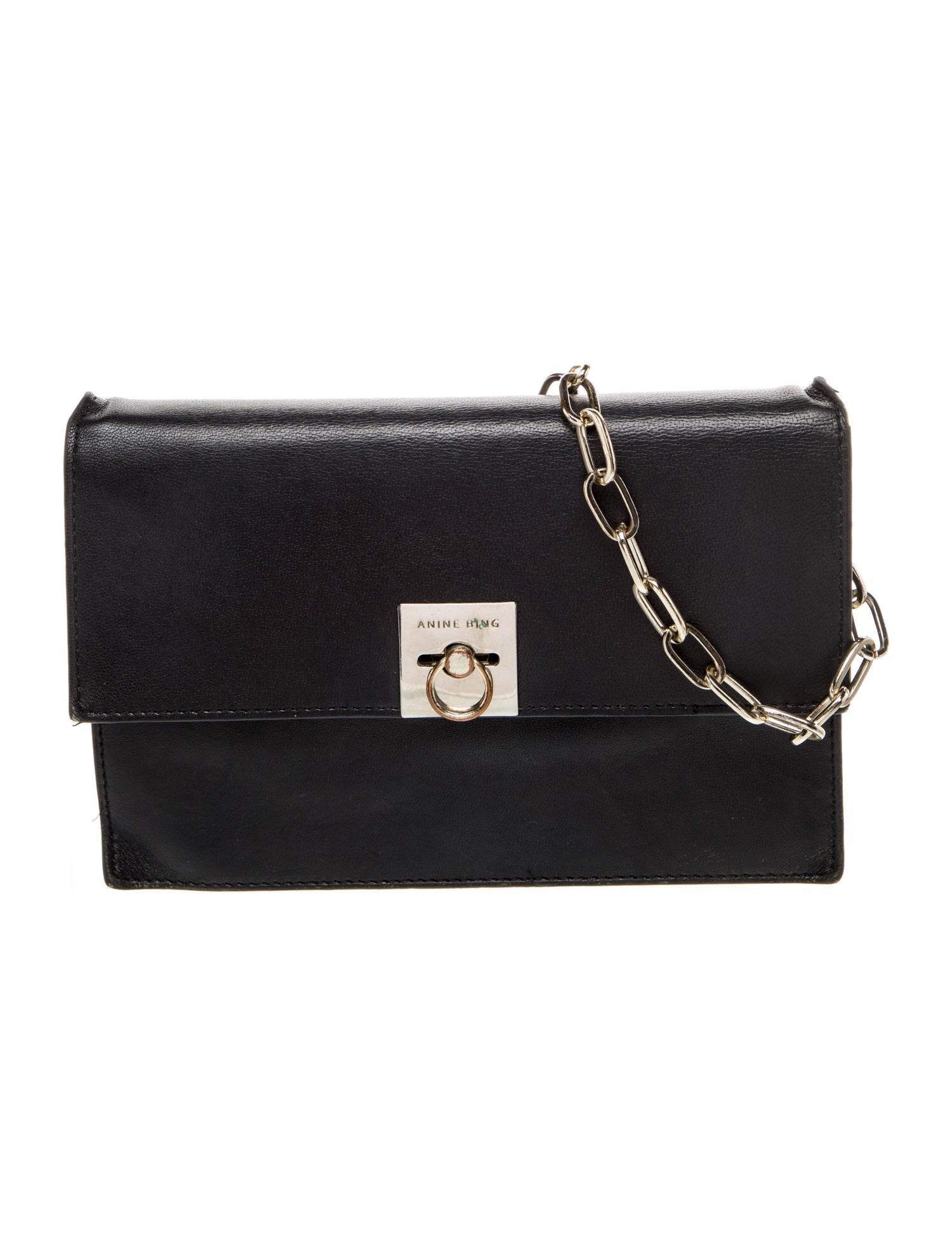 Anine Bing Leather Shoulder Bag