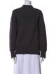 Anine Bing Mock Neck Long Sleeve Sweatshirt