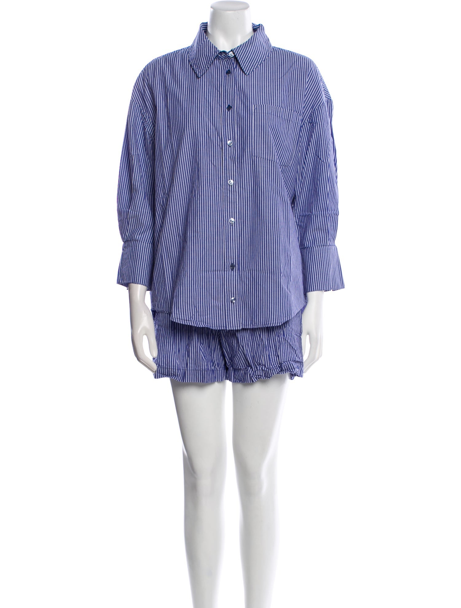 Anine Bing Striped Short Set