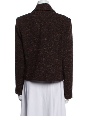 Anine Bing Tweed Pattern Blazer