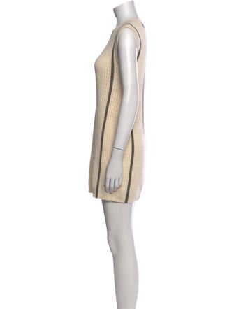 Anine Bing Striped Crew Neck Sweater