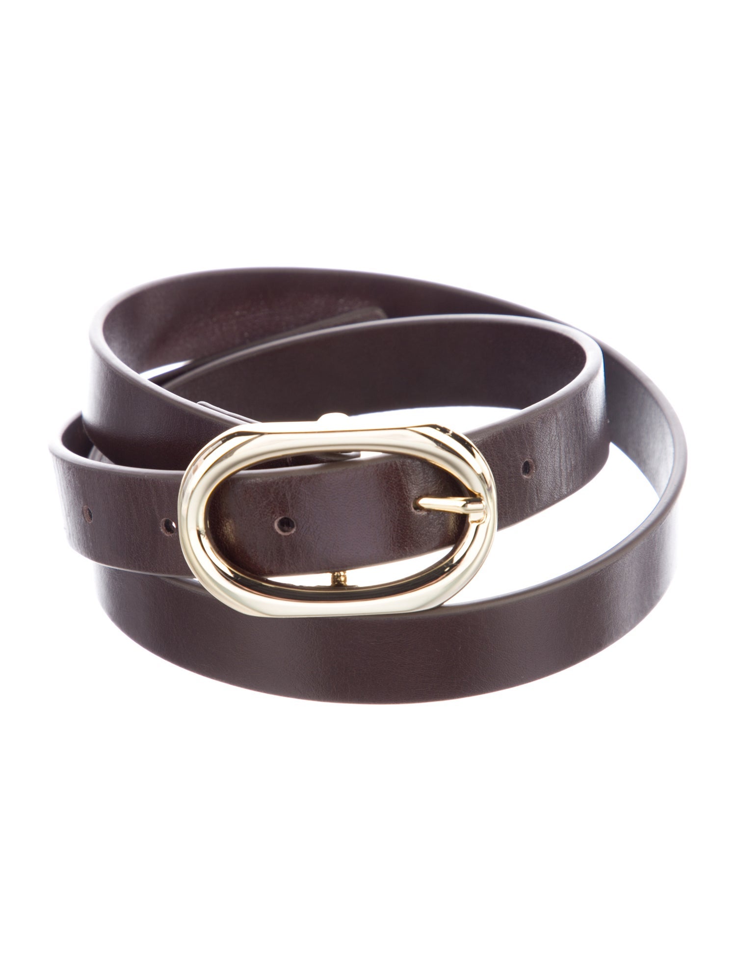 Anine Bing Skinny Leather Belt