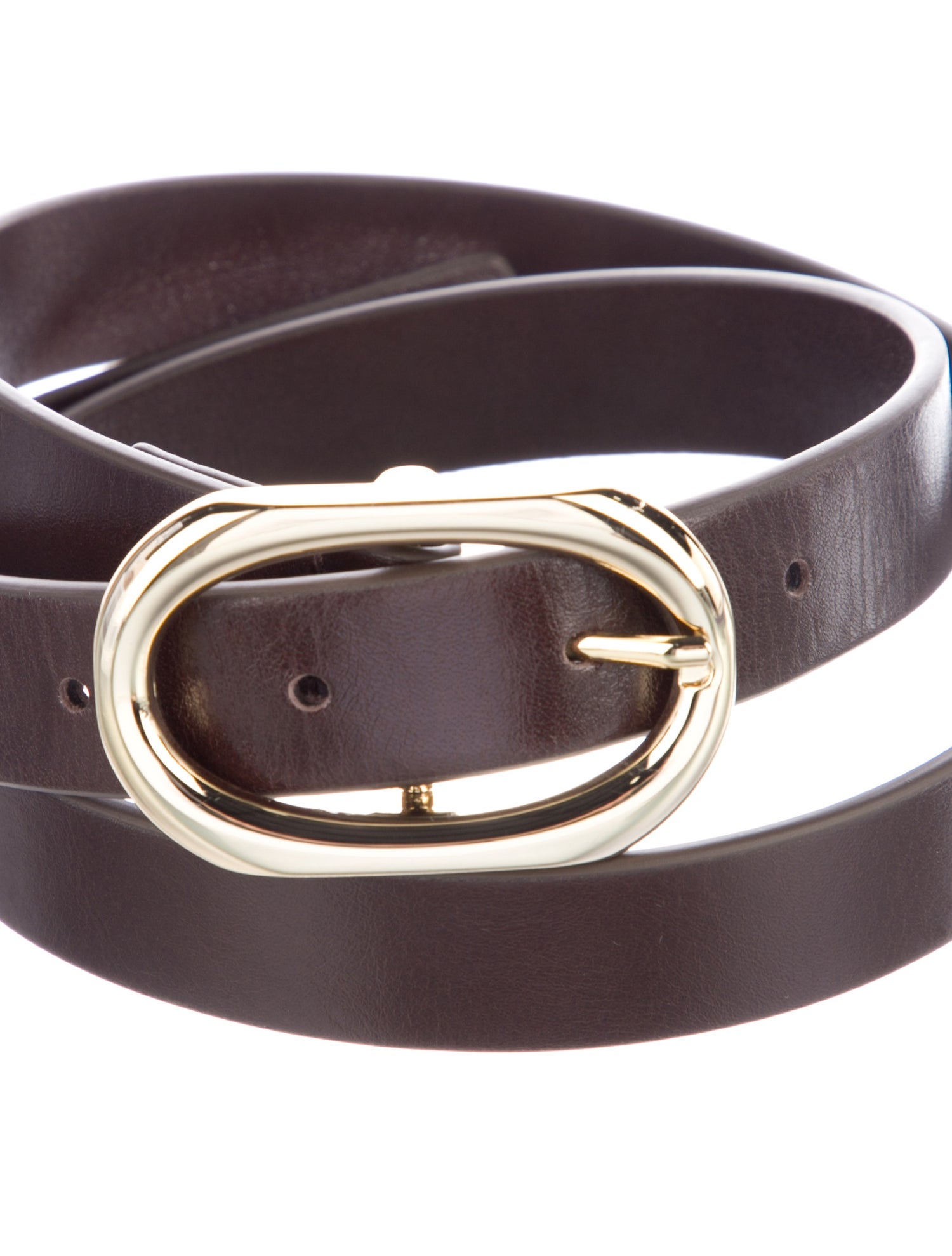 Anine Bing Skinny Leather Belt
