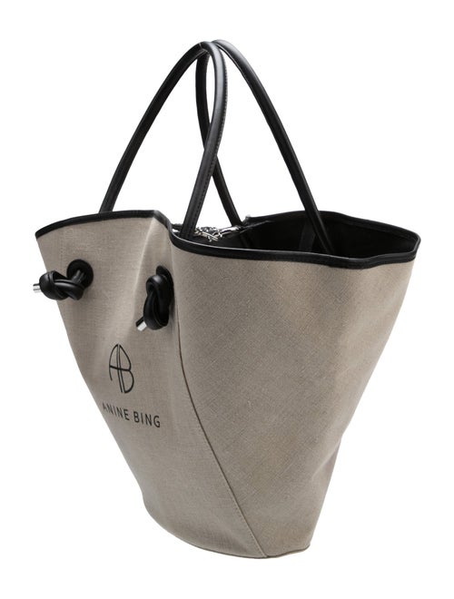Anine Bing Canvas Bucket Bag