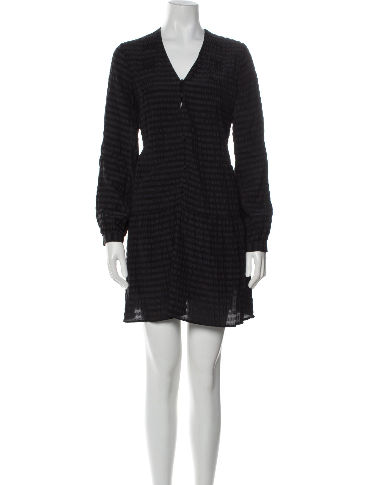 Anine Bing Silk Mini Dress