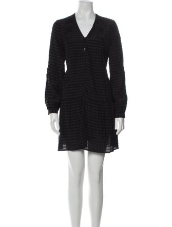 Anine Bing Silk Mini Dress