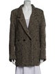 Anine Bing Tweed Pattern Coat
