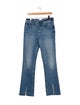 Anine Bing High-Rise Straight Leg Jeans