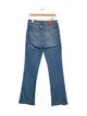 Anine Bing High-Rise Straight Leg Jeans
