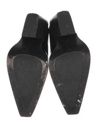 Anine Bing Embossed Leather Western Boots