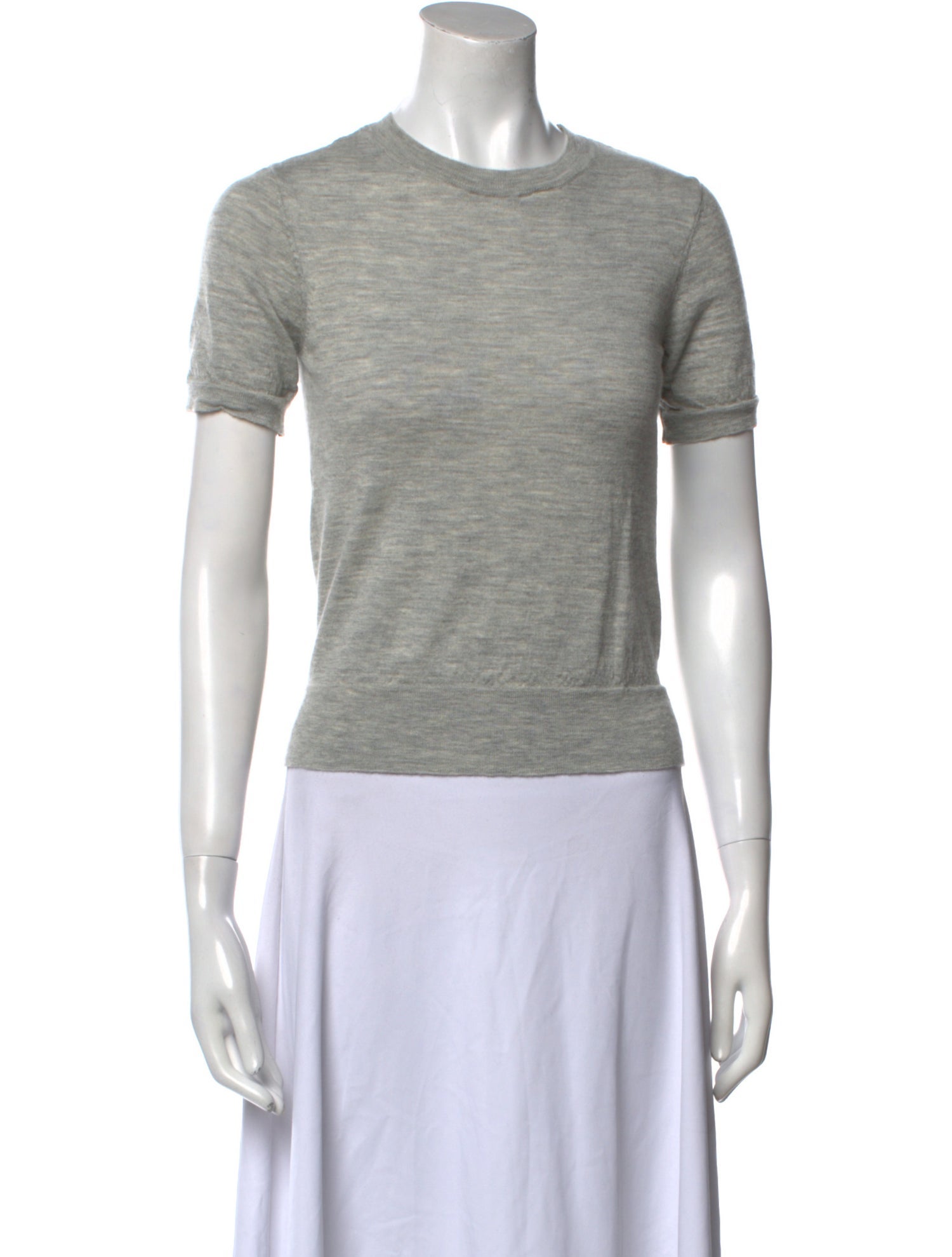 Anine Bing Cashmere Crew Neck T-Shirt