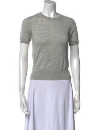 Anine Bing Cashmere Crew Neck T-Shirt