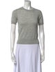 Anine Bing Cashmere Crew Neck T-Shirt