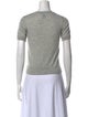 Anine Bing Cashmere Crew Neck T-Shirt