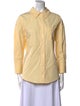 Anine Bing Long Sleeve Button-Up Top