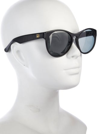 Anine Bing Round Tinted Sunglasses