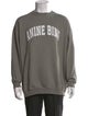 Anine Bing Graphic Print Crew Neck Sweatshirt