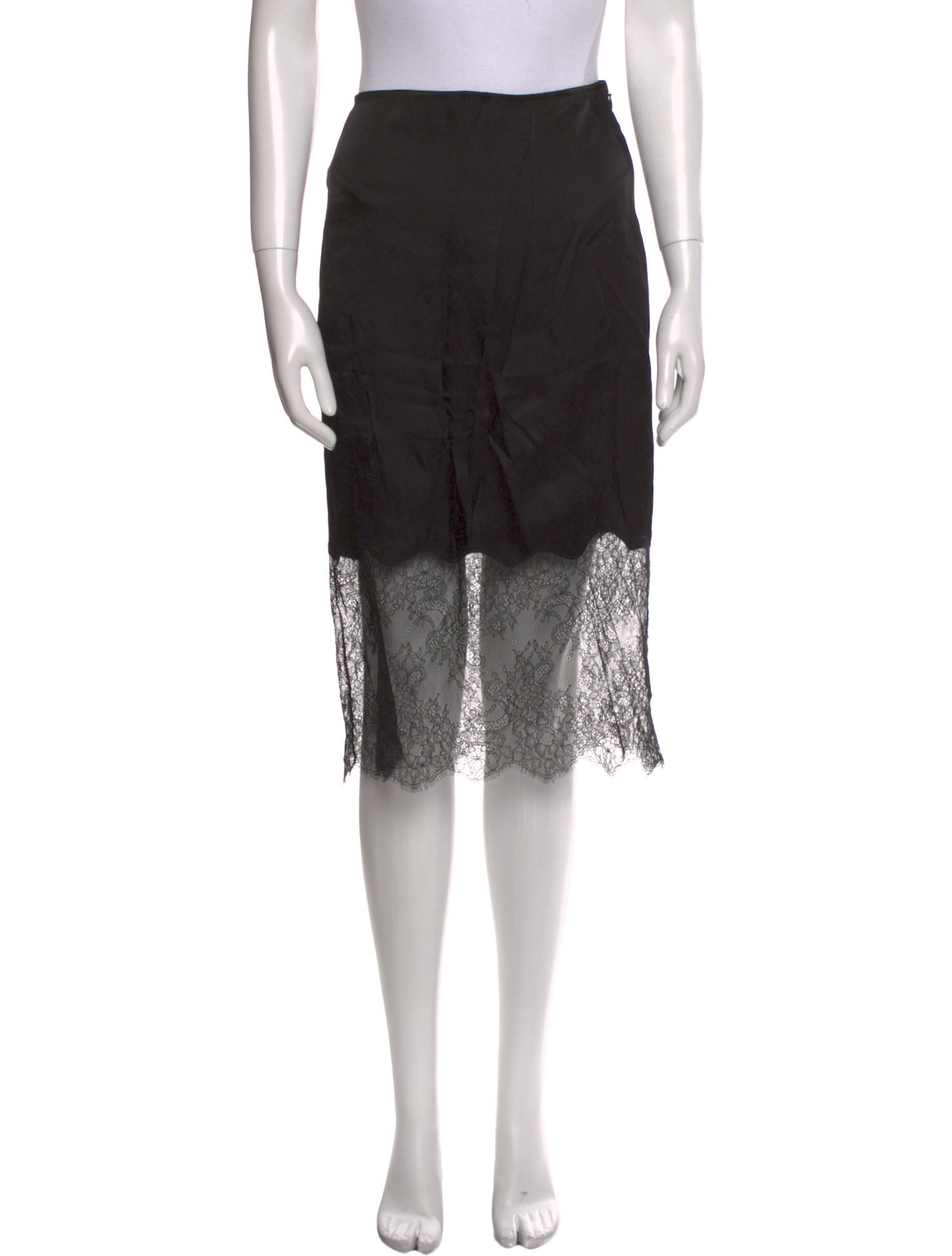 Anine Bing Lace Trim Embellishment Knee-Length Skirt