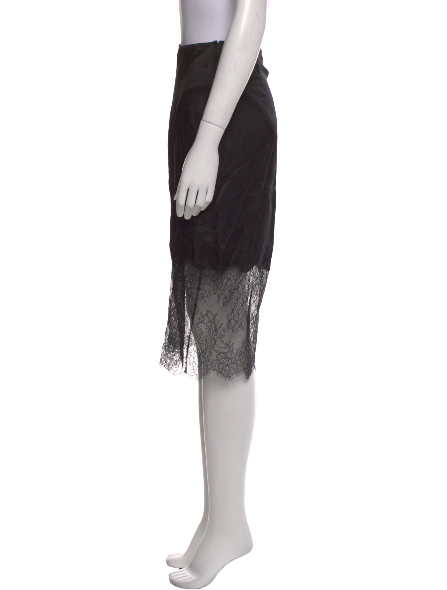 Anine Bing Lace Trim Embellishment Knee-Length Skirt