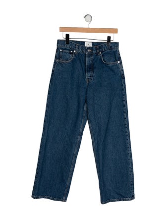 Anine Bing High-Rise Wide Leg Jeans