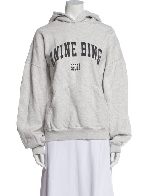 Anine Bing Graphic Print Crew Neck Sweatshirt