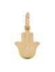 Anine Bing 14K Diamond Hamsa Charm