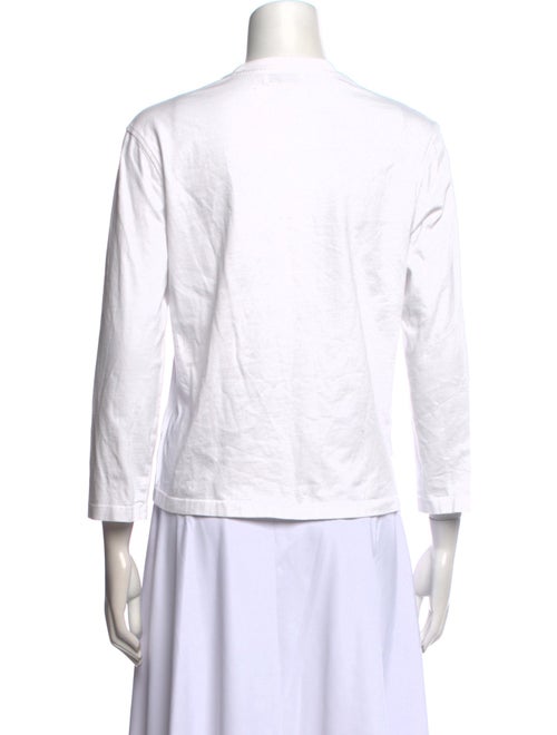 Anine Bing Mock Neck Long Sleeve Top