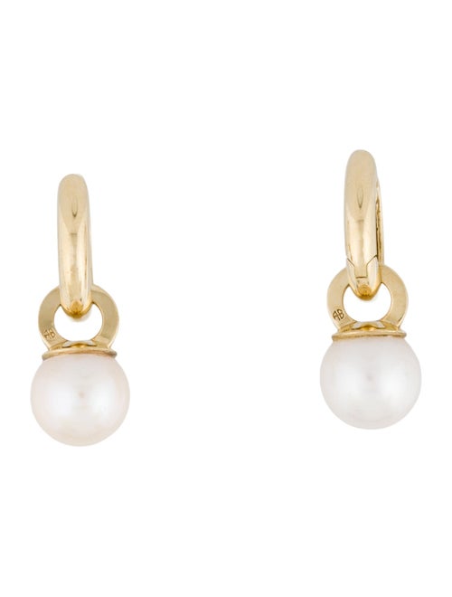 Anine Bing 14K Pearl Drop Earrings