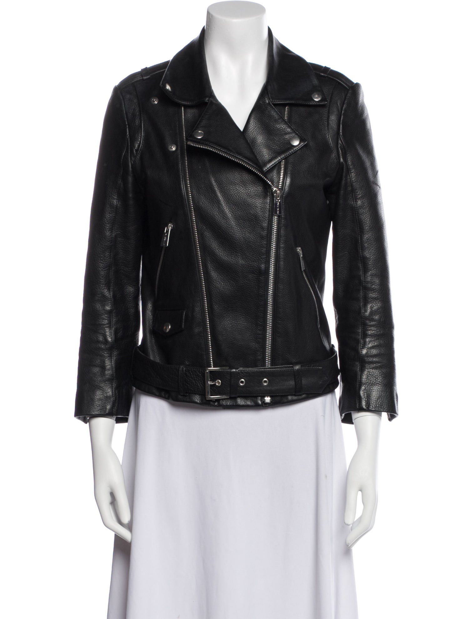 Anine Bing Leather Biker Jacket
