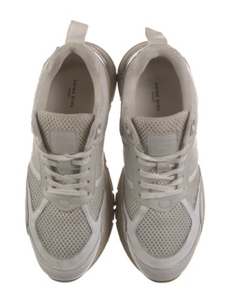 Anine Bing Mesh Mesh Accents Chunky Sneakers