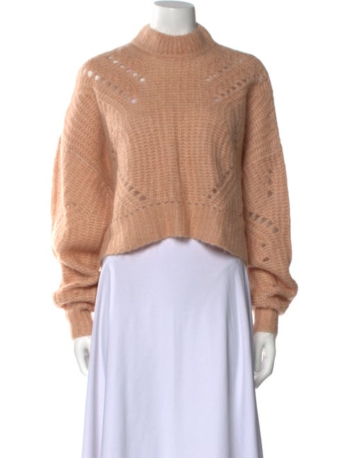 Anine Bing Mohair Mock Neck Sweater