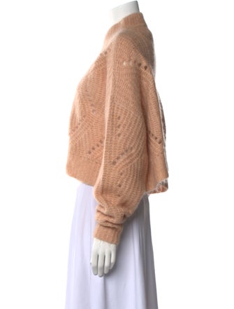 Anine Bing Mohair Mock Neck Sweater