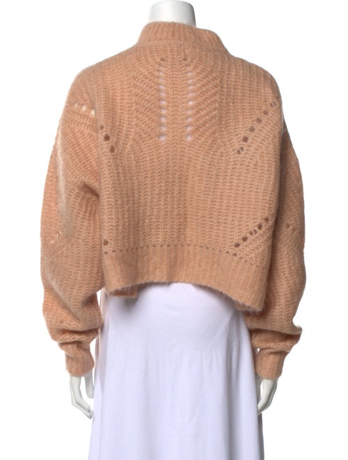 Anine Bing Mohair Mock Neck Sweater