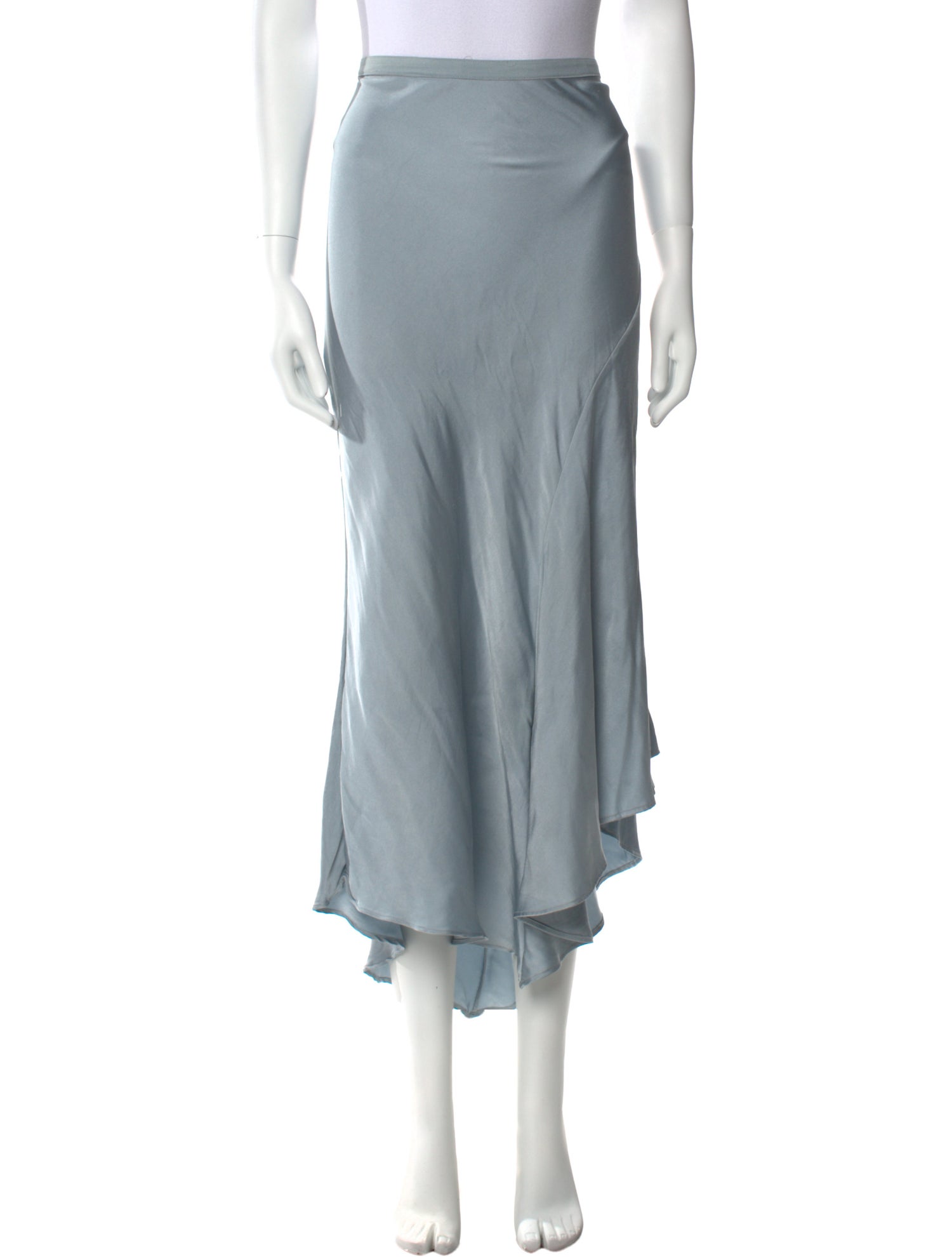 Anine Bing Silk Midi Length Skirt