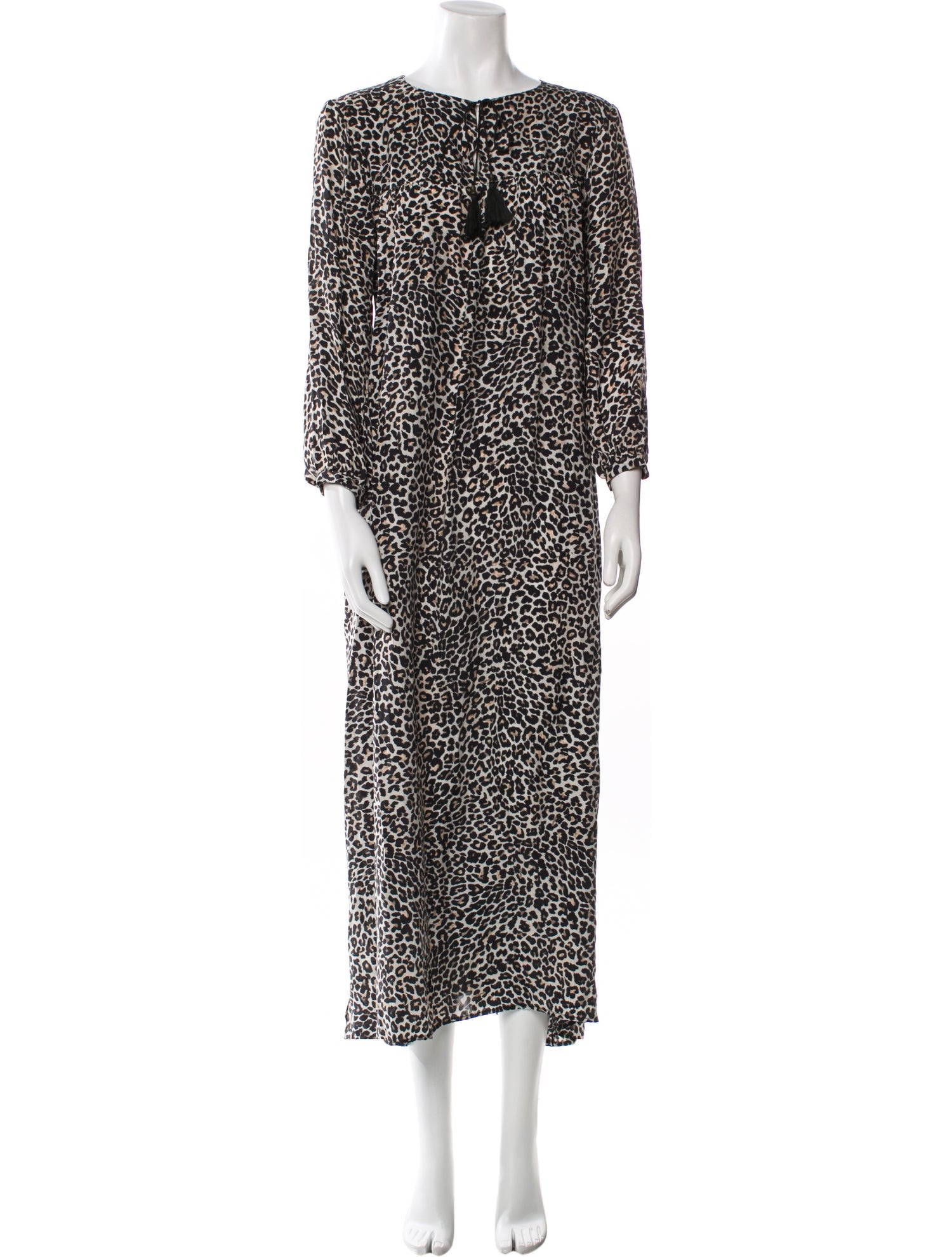 Anine Bing Silk Long Dress