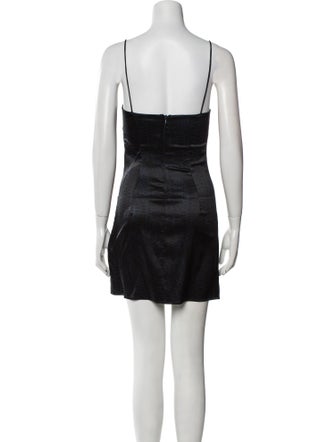 Anine Bing Silk Mini Dress