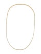 Anine Bing 14K 1.26ctw Diamond Tennis Necklace